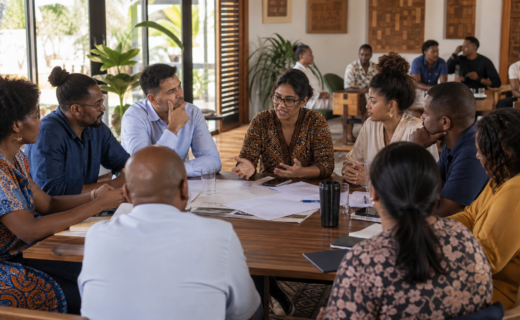 Surinaamse burgers bespreken leiderschap en nationale ontwikkeling