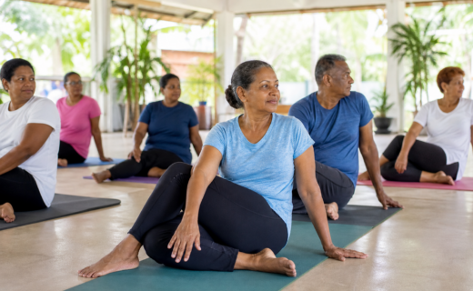 Yogabijeenkomst in Paramaribo legt nadruk op rust en gezondheid
